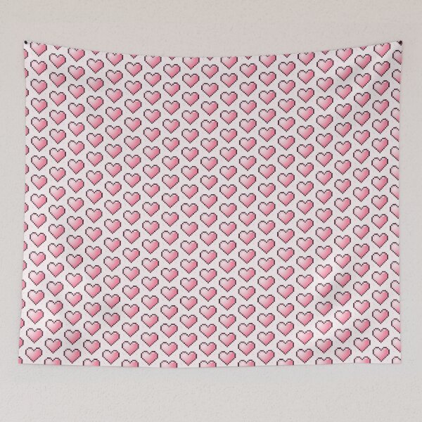 Item preview, You are my Fav Notification - Valentine - Minimalist Pink Pixel Heart designed and sold by Asilh87 Design.