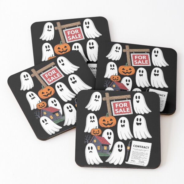 Item preview, Halloween Real Estate Agent Spooky Ghost Boo Broker Realtor designed and sold by FadeOfThrone.