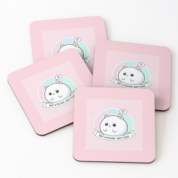 Item preview, Not A Pillow Just Fluff Funny Angry Cat designed and sold by Scro-Ciob-Shop.
