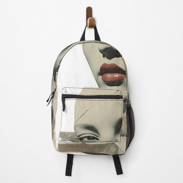 Item preview, Stunning futuristic woman with elf ears and bold red lips designed and sold by Creative88Art.
