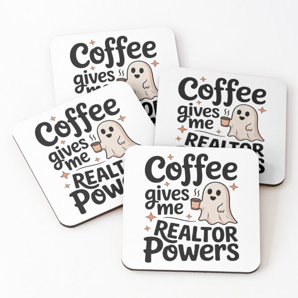 Artikelvorschau, Halloween-Immobilien-Geisterkaffee verleiht mir Maklerkräfte entworfen und verkauft von FadeOfThrone.