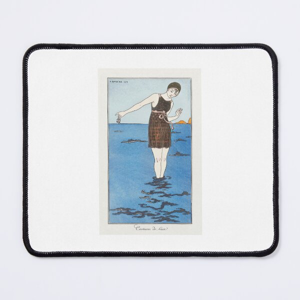 Item preview, Vintage French Fashion Costumes Parisiens Beach designed and sold by TeeARTHY.