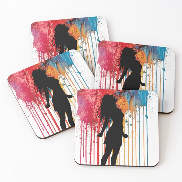 Item preview, Colorful Abstract Woman Silhouette Art designed and sold by Sophie's Favorites.