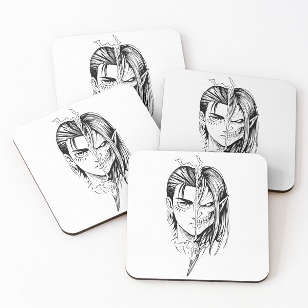 Item preview, Eren Yaeger Attack Titan designed and sold by hussain-dz.