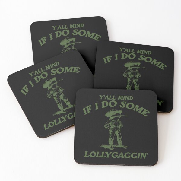 Item preview, Y'All Mind If I Do Some Lollygagging Cartoon  Weird Frog designed and sold by AmandasHastie.