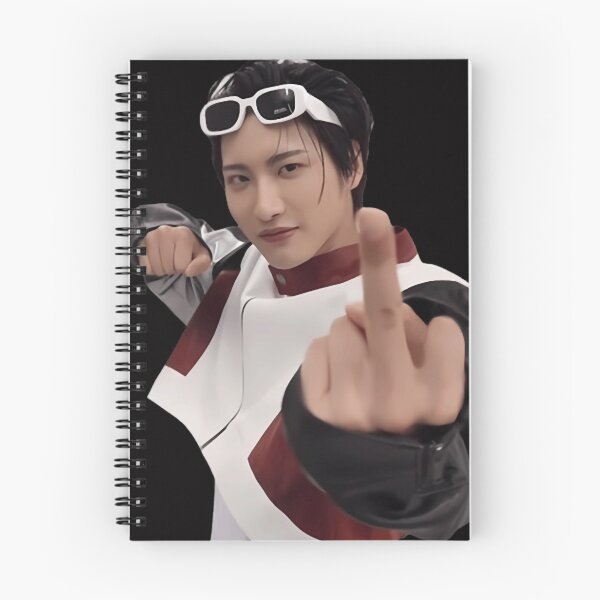 Item preview, Seonghwa Flipping Off designed and sold by MatthewJordas.
