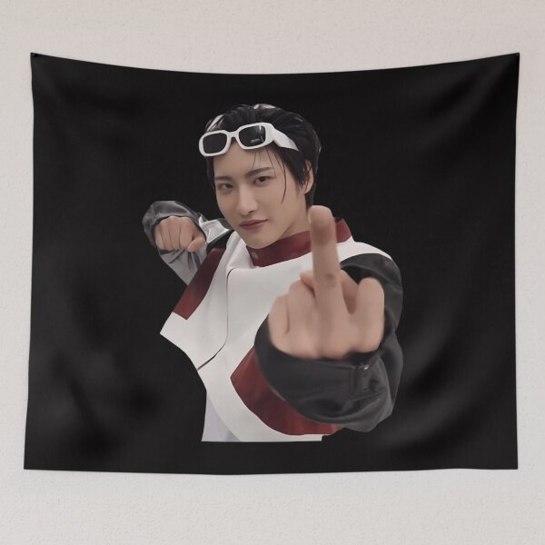 Item preview, Seonghwa Flipping Off designed and sold by MatthewJordas.