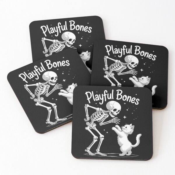 Item preview, Halloween Skeleton Cat Skeleton Holding Cat Pet Men Women Kids designed and sold by FadeOfThrone.