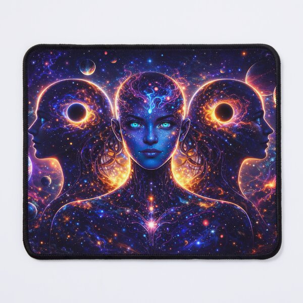 Item preview, Cosmic Consciousness – Triptych of Mind and Universe designed and sold by Dominik1994.