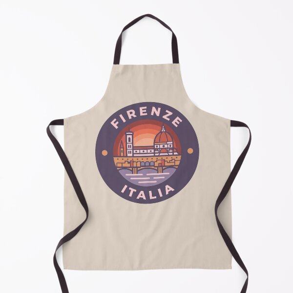 Item preview, Firenze Italia Travel Badge, Florence Cityscape with Duomo and Ponte Vecchio designed and sold by InvestingRoad.