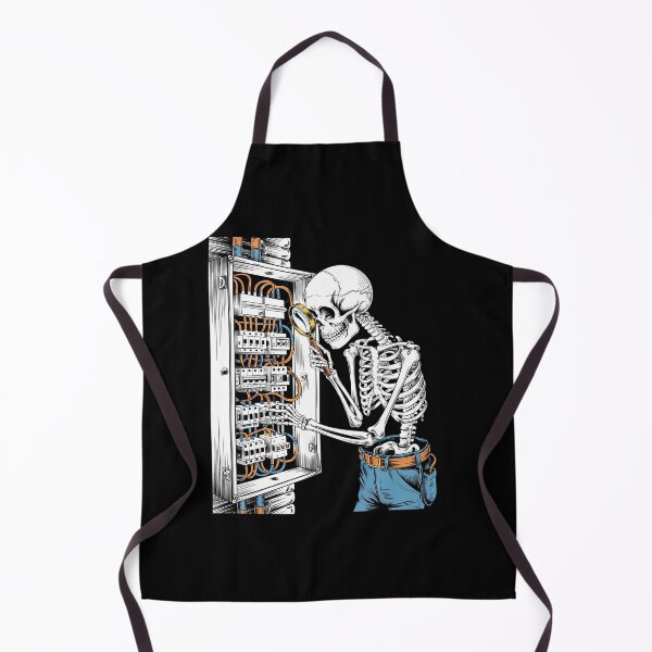 Item preview, Halloween Skeleton Electrician designed and sold by MarryIsMonth.