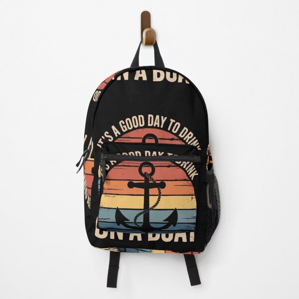 Item preview, Summer Vacation Funny Drinking Lovers Boat Boating designed and sold by lilensgavadur.