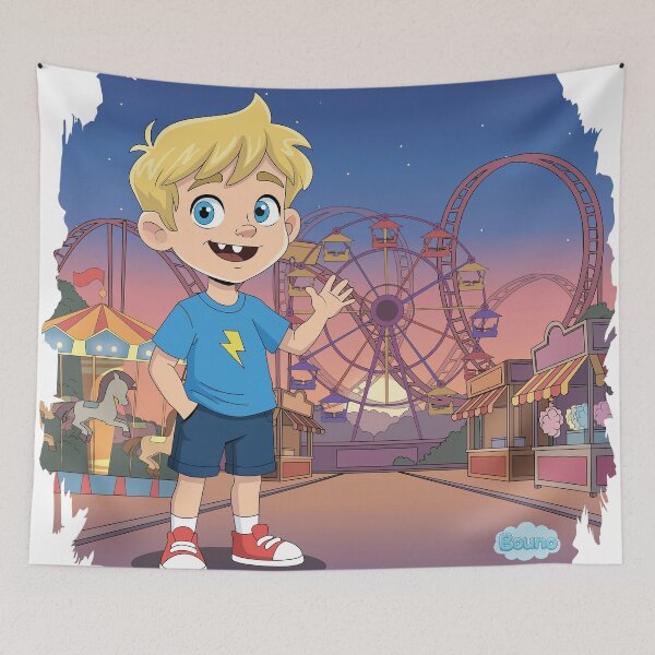 Item preview, Bouno’s Fun Day at the Amusement Park designed and sold by BounoWorld.