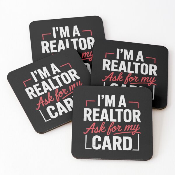 Item preview, I'm A Realtor Ask For My Card - Broker Real Estate Investor designed and sold by FadeOfThrone.