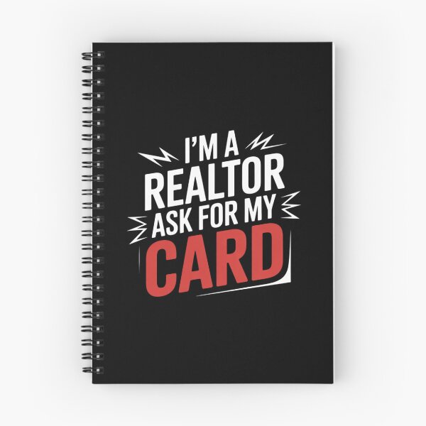Item preview, I'm A Realtor Ask For My Card Design Real Estate Agent designed and sold by MarryIsMonth.