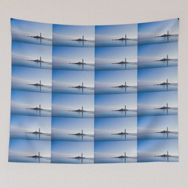 Item preview, St Mary's Island Lighthouse Reflection designed and sold by Violaman.