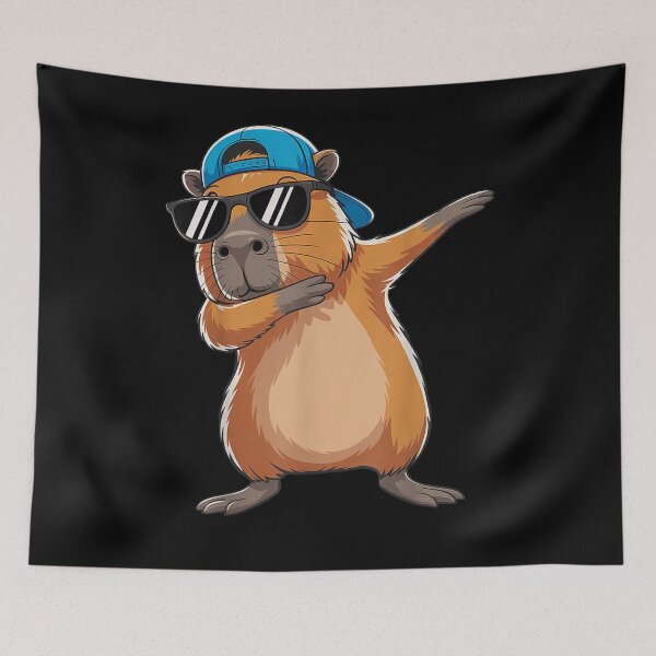 Item preview, Cute Dabbing Capybara Animal Boys Men Toddler Kids Art for Men Women Kids , Capybara Gift Lover  designed and sold by DZIRI NAJAT.