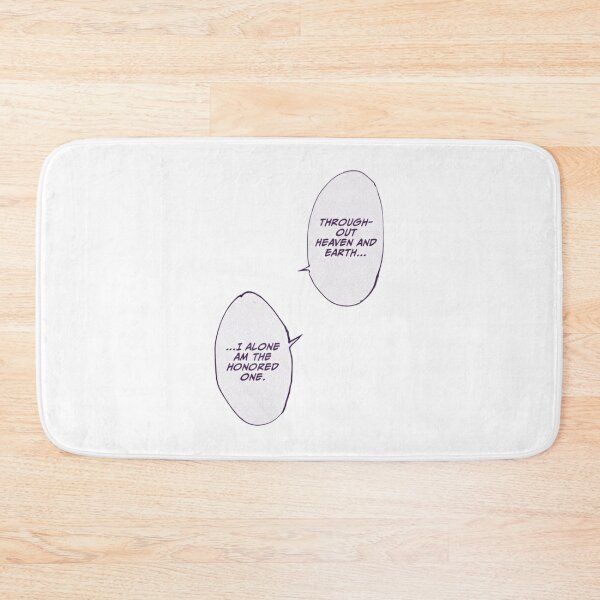 Item preview, Through out heaven and earth... i alone am the honored one (violet) designed and sold by GhinStore.