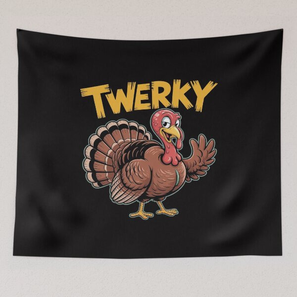 Item preview, Twerky Turkey Butt Thanksgiving Twerk Dance Pun Gift designed and sold by MatthewJordas.