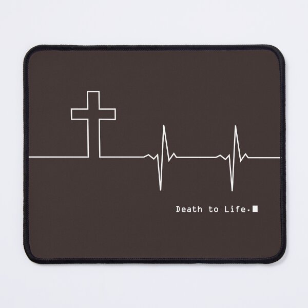 Item preview, Death to Life Cross Heartbeat designed and sold by Troy Stapek.