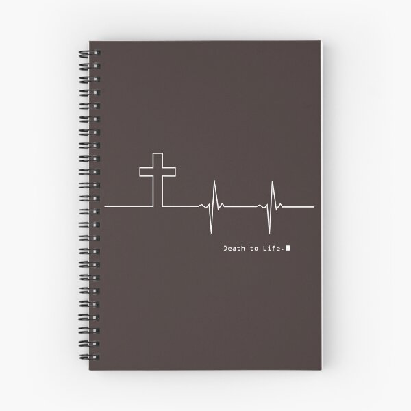 Item preview, Death to Life Cross Heartbeat designed and sold by Troy Stapek.