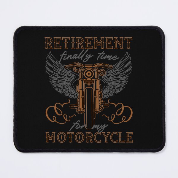 Item preview, Retired Motorcycle Vintage Retirement Saying designed and sold by MaximWundersee.