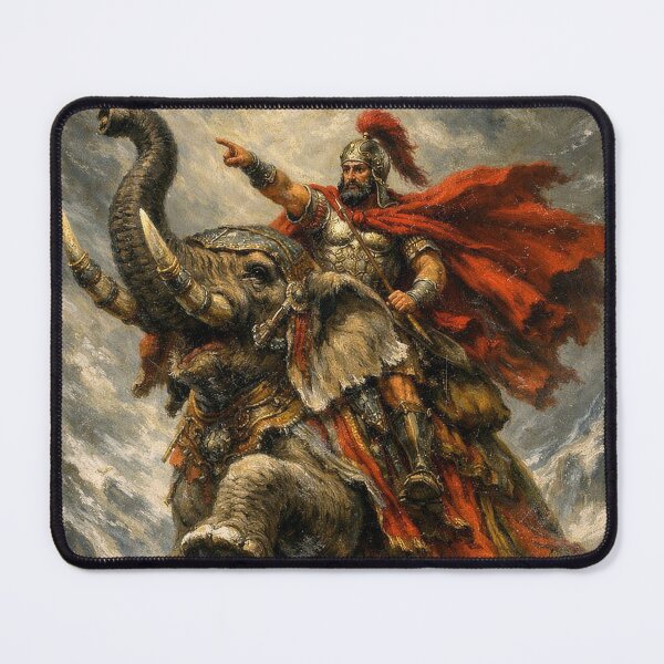 Item preview, Hannibal Crossing the Alps | Art Hstory Alt History | The Ouroborean's Twisted Tangent designed and sold by TheOuroborean.