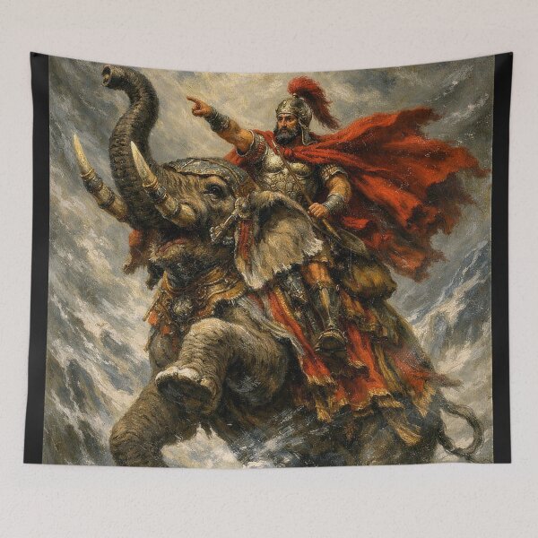 Item preview, Hannibal Crossing the Alps | Art Hstory Alt History | The Ouroborean's Twisted Tangent designed and sold by TheOuroborean.