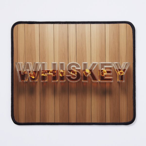 Item preview, Whiskey sign on the wooden bar panel square designed and sold by stereonut.