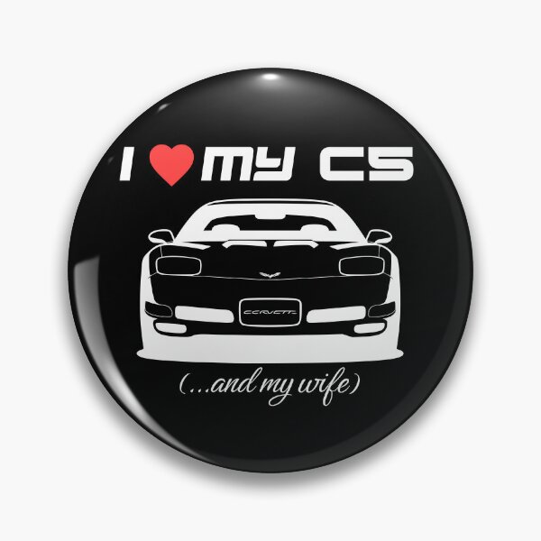 Item preview, Funny C5 Corvette - I Heart My C5 and My Wife designed and sold by Digital Studio D.