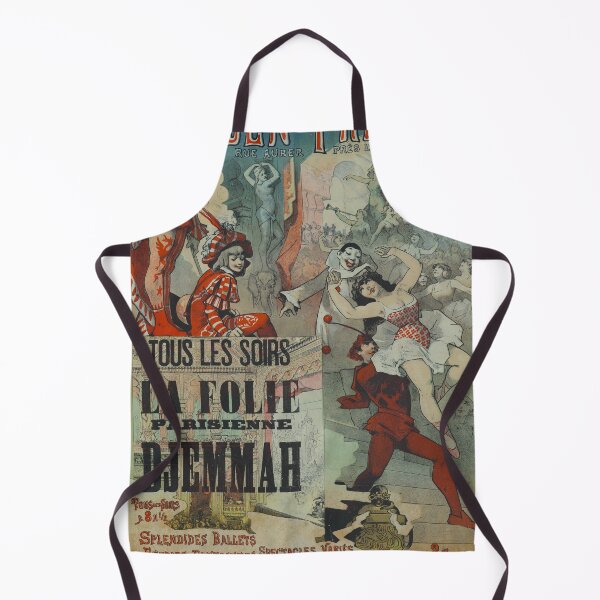 Item preview, Parisian Madness Advertising Poster (1886) designed and sold by 19th Century in Color.