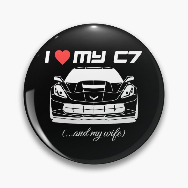 Item preview, Funny C7 Corvette - I Heart My C7 and My Wife designed and sold by Digital Studio D.
