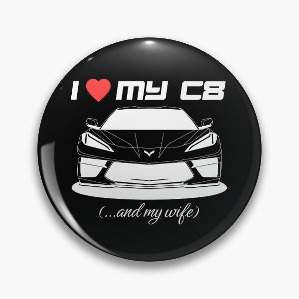 Item preview, Funny C8 Corvette - I Heart My C8 and My Wife designed and sold by Digital Studio D.