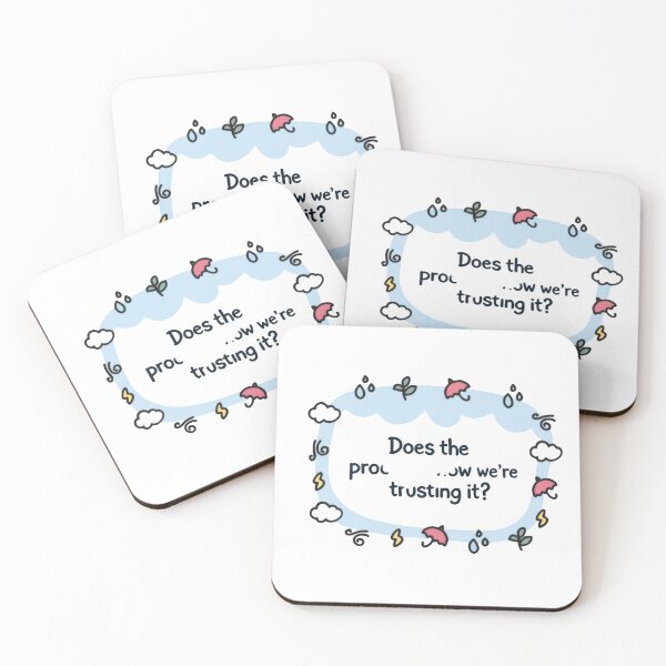 Item preview, Does the process know we’re trusting it daily confusion designed and sold by Star3NowForMe.