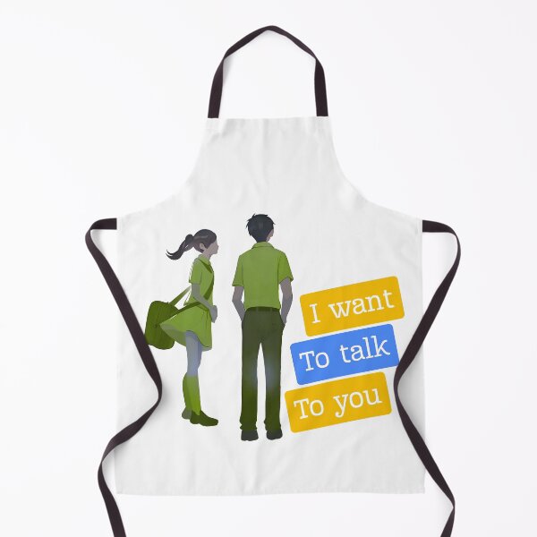 Item preview, I Want To Talk To You Cute Couple Illustration designed and sold by Adappai.