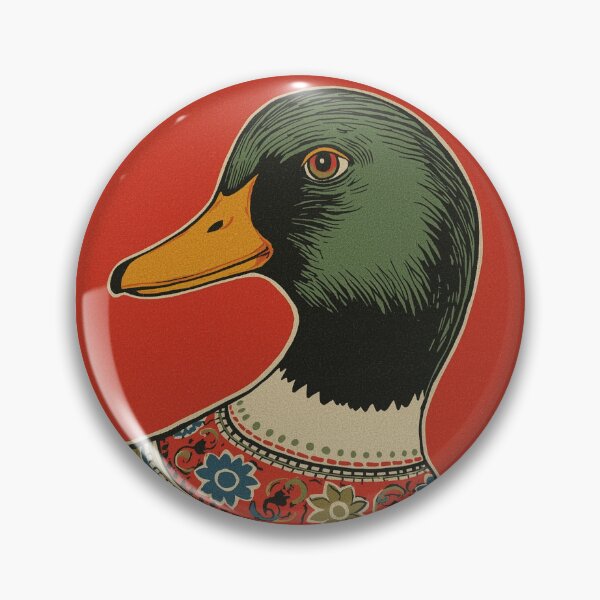 Artikelvorschau, Stilisierte Ente in folkloristischen Motiven. entworfen und verkauft von BoomPoster.