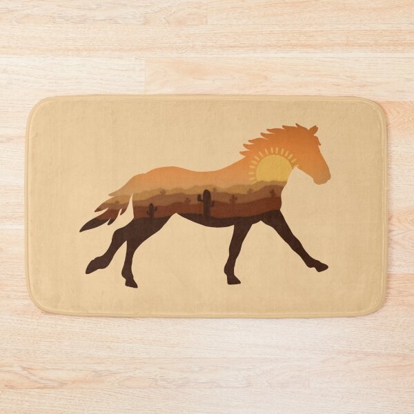Item preview, Desert Horse Scene designed and sold by Trotting Hooves.
