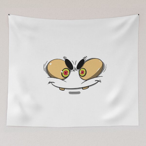 Item preview, Face madness: Evil laugh cartoon face designed and sold by HogashArtShop.