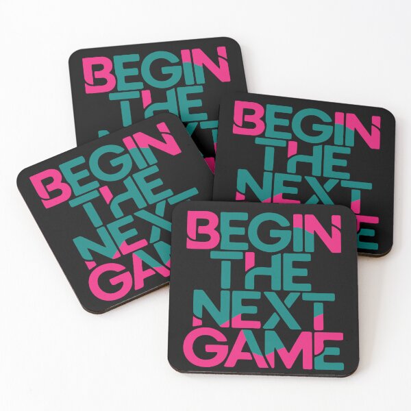 Item preview, Begin the Next Game - Gaming & Motivation Design designed and sold by cabana.space.
