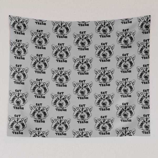 Item preview, Raccoon "Eat Trash" Design designed and sold by ToniteTamer.