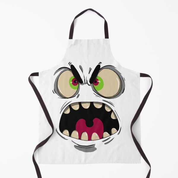 Item preview, Cartoon Funny Angry Face designed and sold by HogashArtShop.