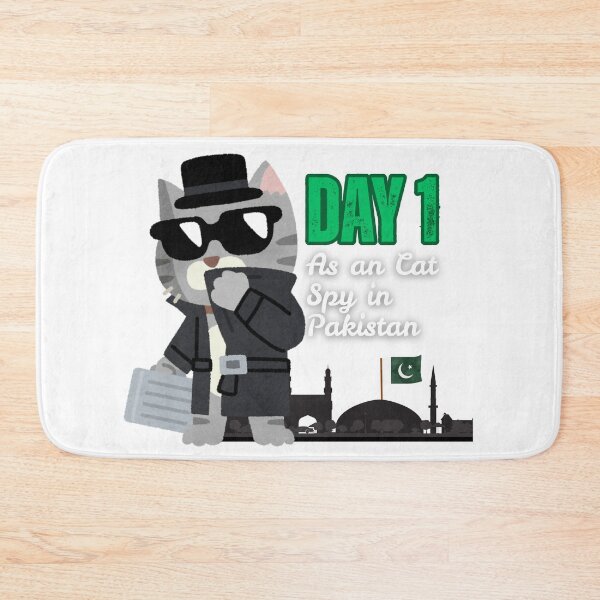 Item preview, Day 1 as an Spy Cat - Pakistan Design designed and sold by madebyhumans26.