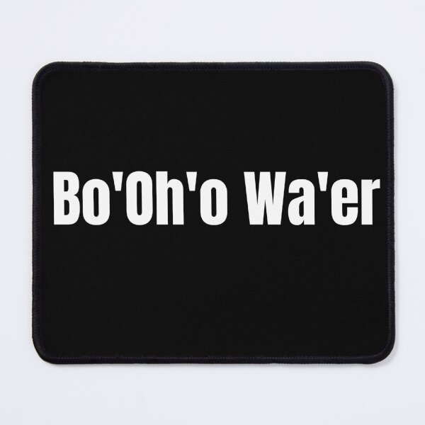 Item preview, Funny British Accents Bo'Oh'o Wa'er Bottle of Water designed and sold by adjamine.