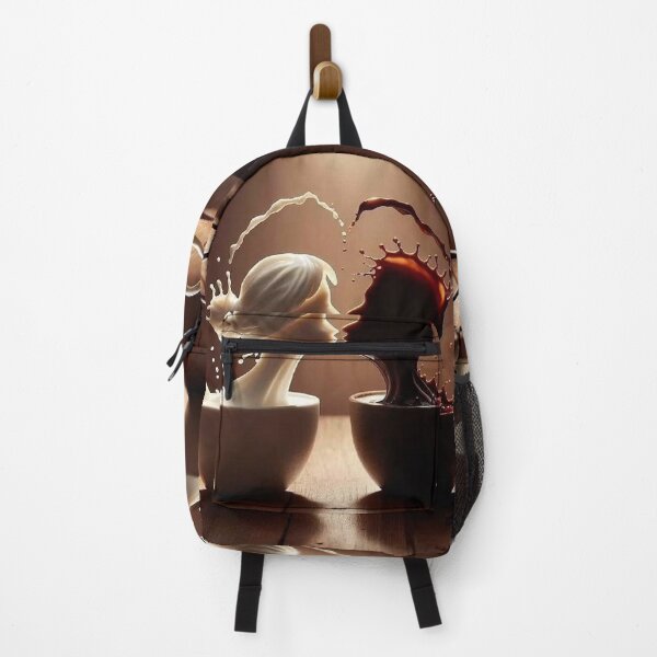 Item preview, Yin Yang Coffee Art – Milk and Coffee Love Balance designed and sold by AmetistLight.