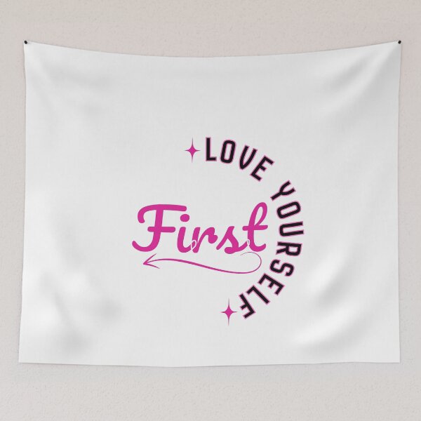 Item preview, Love Yourself First – Self Love Inspirational Quote Empowerment Design designed and sold by Graphizia.