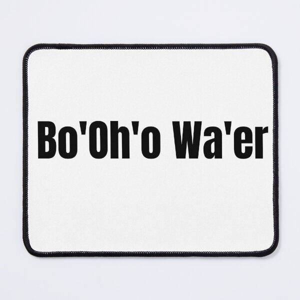 Item preview, Funny British Accents Bo'Oh'o Wa'er Bottle of Water designed and sold by adjamine.