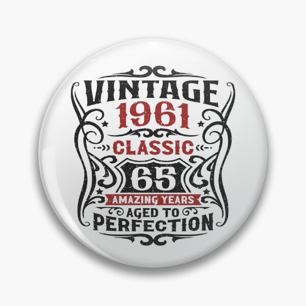 Item preview, 65th Birthday Vintage 1961 Classic 65 Amazing Years designed and sold by eclecTEEq.