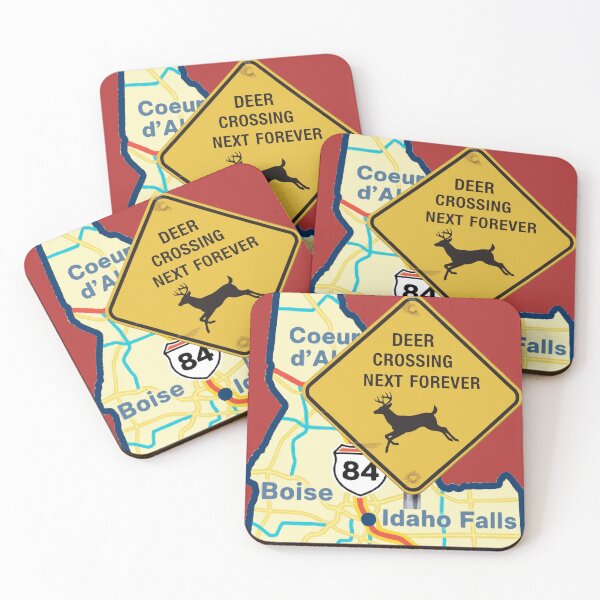 Item preview, Deer crossing next FOREVER designed and sold by purrtees.