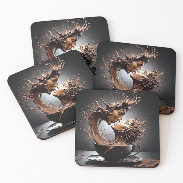 Item preview, Yin Yang Coffee Love – Chocolate and Passion Art designed and sold by AmetistLight.