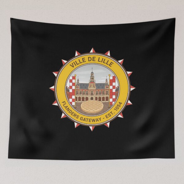 Item preview, Historic Lille France City Waffle Emblem designed and sold by k3rstman1.